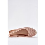 Boto Womens wedge sandals with braiding pink Tulliata | ePonuda.com