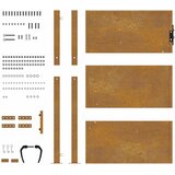  Vrtna vrata 100x125 cm Corten čelik | shoptok.hr