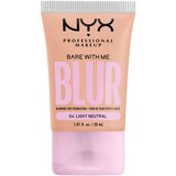 NYX Professional Makeup tekoča podlaga - Bare With Me Blur Tint Foundation - Light Natural (BWMBT04) Cene