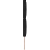  Uzglavlje Crna 200 cm Baršun | shoptok.hr