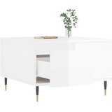  Stolić za kavu bijeli 55 x 55 x 36,5 cm od konstruiranog drva | shoptok.hr
