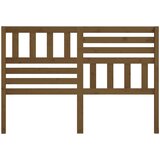  Uzglavlje za krevet boja meda 156 x 4 x 100 cm masivna borovina | shoptok.hr