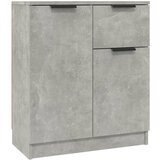  Komoda 2 kom siva boja betona 60x30x70 cm od konstruiranog drva | Eponuda.com