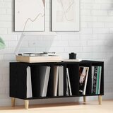  Ormar za ploče Crni hrast 100 x 38 x 48 cm Konstruirano drvo | shoptok.hr
