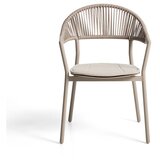 Kave Home Smeđe-siva podstavljena vrtna stolica Alimia – | shoptok.hr