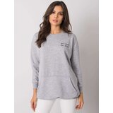 RUE PARIS Sweatshirt-RV-BL-7202.32P-gray Cene