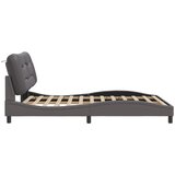  Okvir kreveta s LED-om bez madraca Hvar sivi 160 x 200 cm | shoptok.hr
