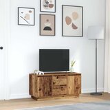 TV ormarići s LED svjetlima 2 kom boja drva 100x41x50 cm | Eponuda.com