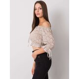 Och Bella Top-TW-TP-BI-25455.43-beige | Shoptok.si