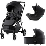 Britax Romer kolica za bebe 3u1 Rio Black, 0m+ Cene