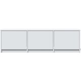 TV omarica z LED Bela 140 x 34 x 40 cm Konstruiran les, (5000137139) | Shoptok.si