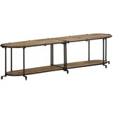 vidaXL TV omarica 160x42x40 cm trden robusten mangov les Cene