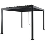SUNFUN Milos Pergola (Š x D: 294 x 294 cm, Boja stalka: Antracit, Aluminij) | shoptok.hr