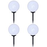 vidaXL Zunanje svetilke za osvetlitev poti 4 kosi LED 30 cm s konico cene