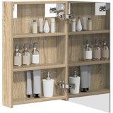  Kopalniška ogledalna omara Sonoma hrast 40 x 10,5 x 60,5 cm, (5000233058) | Shoptok.si