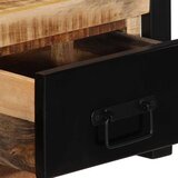 vidaXL TV omarica 100x30x25 cm Masivni neobdelan les Mango | Shoptok.si