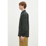 Fred Perry Srajce z dolgimi rokavi OXFORD TARTAN SHIRT Zelena | Shoptok.si