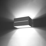 Nice Lamps Siva stenska svetilka Lorum Maxi – | Shoptok.si