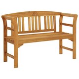 vidaXL Vrtna klupa 114 cm od masivnog bagremovog drva Cijene