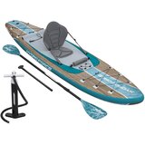 Bestway SUP kajak 335 cm 2u1 Hydro Force Freesoul, K6532E 1 daska za veslanje, 1 veslo, 1 rućna pumpa, 1 ramac, 1 spiralni povodac, 1 sedište, 1 oslonac za noge, 1 vezni kanap, 3 peraja | Eponuda.com