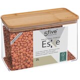 Five DOZA ESKE PRAVOKUTNA 2L PS/BAMBUS PROZIRNA | shoptok.hr