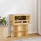 vidaXL Terarij Rjava 80 x 40 x 40 cm OSB | Shoptok.si