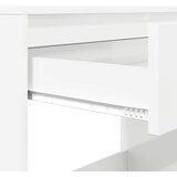  Stol Visoki Sjaj Bijeli 100 x 50 x 78 cm Konstrukcijsko drvo | shoptok.hr