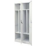 vidaXL ormar svjetlosivi 80 x 50 x 180 cm čelični | shoptok.hr