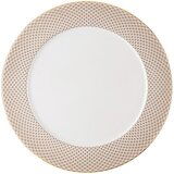 ROSENTHAL PLITVI KROŽNIK Francis Carreau Beige porcelan | Shoptok.si