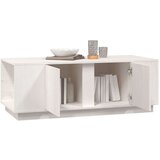  Stolić za kavu bijeli 110x50x40 cm od masivne borovine | shoptok.hr