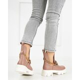 Resti Pink women's boots with chain Tenkay - Footwear | shoptok.hr