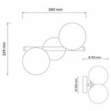  TALIA 16 ZIDNA LAMPA 2*G9 BAKAR | ePonuda.com