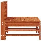  Sekcionalna sofa Čvrsto borovo drvo Vosak Smeđa - Vosak smeđa bor srednja sofa | shoptok.hr