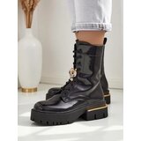 Resti Women's patent leather worker ankle boots Tesiolle Cijene