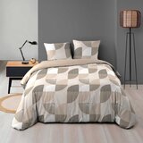 Douceur d intérieur Bež posteljnina za zakonsko posteljo/podaljšana iz flisa 240x220 cm Ambroise – | Shoptok.si