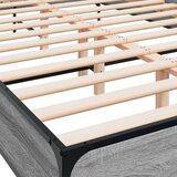  Okvir za krevet boja hrasta 150x200cm konstruirano drvo i metal | shoptok.hr