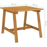  3-dijelni vrtni blagovaonski set crni | shoptok.hr