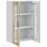  Zidni stakleni ormarić Sonoma hrast 60 x 31 x 100 cm | shoptok.hr