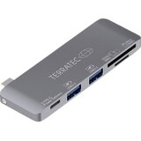 Terratec 283005 laptop dock /port replicator USB 3.2 Gen 1 (3.1 Gen 1) Type-C Grey | shoptok.hr