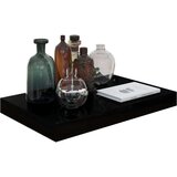 Plutajuće zidne police 4 kom sjajne crne 40 x 23 x 3 8 cm MDF | shoptok.hr