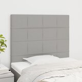  Uzglavlje svijetlosivo 80x5x118/128 cm tkanina | shoptok.hr
