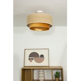  plafonski luster sarta 1xE27/60W/230V, prečnik 45 cm, bakarna/juta | Eponuda.com
