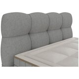 Premium Living Postelja Boxspring Bianco, Siva, 180x200 | Shoptok.si