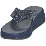 Fitflop Japonke F-MODE TOE POST Modra | Shoptok.si