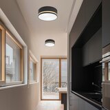  plafonsko svetlo sirja stripe 2xE27/15W/230V prečnik 35 cm crna | Eponuda.com