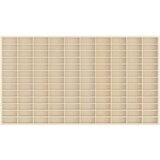  Ormar za izlaganje na zidu Bež 98 x 4 5 x 55 cm Konstruirano drvo | shoptok.hr