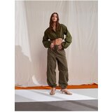 Dilvin 70928 Waist Fold Cargo Pants-Khaki | Shoptok.si