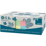 Blok samoljepljiv 125x75mm 12x100l nature global notes 5655-88box sortirano | Shoptok.si