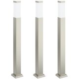  Stupić za zidne lampe 3 kom 80 cm nehrđajući čelik IP44 | shoptok.hr