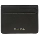 Calvin Klein Etui za kreditne kartice Ck Concise Cardholder 6Cc K50K510601 Črna